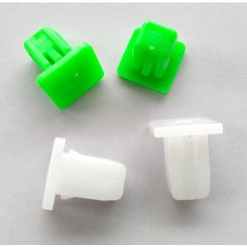 50PCS Car Plastic Fastener Clips Auto Decorative Fast Wire Seat Retainer Clip For BMW Honda Toyota For All Car Rivet
