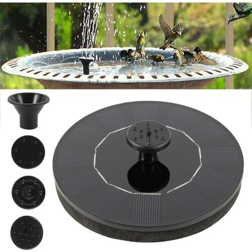 Solar Floating Automatic Fountain Pump Pool Pond Solar Panel Floating Fountains Garden Decoration Water Fountain Waterfalls