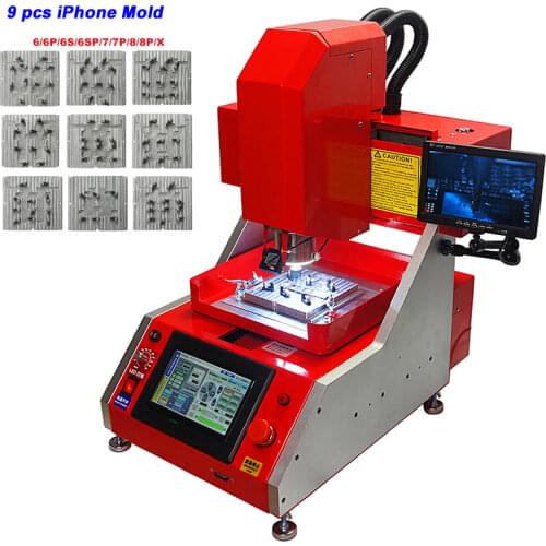 Auto CNC iPhone Repair Machine IC CNC Router Milling Machine for iPhone 6/6P/6S/6SP/7/7P/8/8P/X with Relative Files