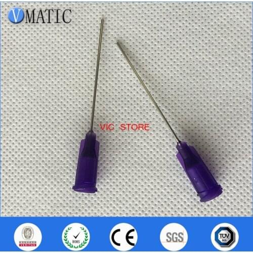 Free Shipping 1.5'' 21G TE Premier Dispense Tips Liquid Glue Dispensing Needles 1-1/2 Inch