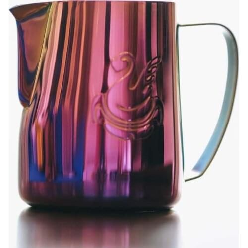 Espresso Steaming Pitcher Espresso Milk Frothing Pitcher Stainless steel Coffee jug Latte Art Cup 20 OZ (600ML)