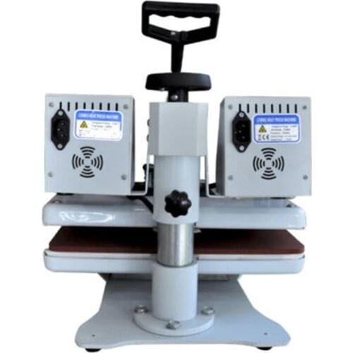 SB-400C Double Control Manual Shaking Heat Transfer T-shirt Printing Machine