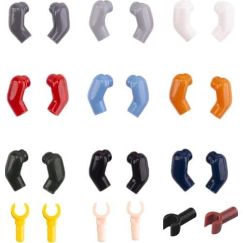 MOC City Accessories Figure Body Hands Palm Arm Building Blocks Mini Small Particle Parts DIY Childrens Educational Toys C233