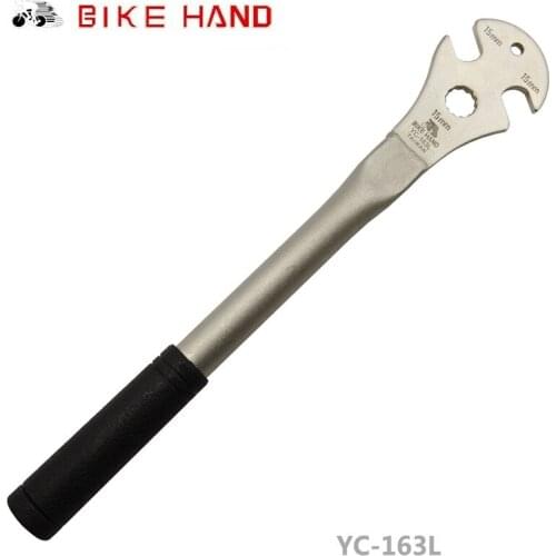 BIKE HAND MTB Pedals Removal Tool Alloy Steel Lengthening Pedal Installation Wrench YC-163L