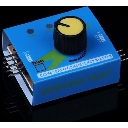 New Multi Servo Tester 3CH ECS Consistency Speed Controler Power Channels CCPM Meter RC Drone Helicopter Model Parts RC Hobby