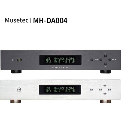 L.K.S Audio LKS MH-DA004 Dual ES9038pro DAC DSD USB upgraded Crystek CCHD-575 Coaxial BNC AES EBU DoP I2S Optical Audio Decoder