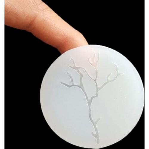 Leaves Branch Shape Epoxy Resin Casting Silicone Molds Jewelry Making Tools Accessories
