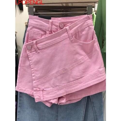 Женские джинсовые шорты LPOPENGL China At AliExpress