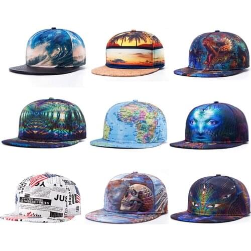 Men Hip Hop Fishing Baseball Caps adult skateboard caps outdoors flat peak sports hats women fashionable baseball caps 54-59cm