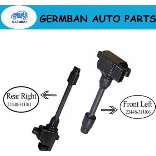 Newly 2pcs Ignition CoilS 22448-31U11+22448-31U06 For 1994-1999 VQ30DE Nissan Maxima Infiniti VQ30DE VQ20DE 22448-31U01