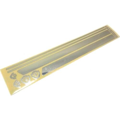 New Side Skirt Stickers for 1/14 Tamiya RC Truck Trailer Tipper Scania 730 620 470 Car Diy Parts
