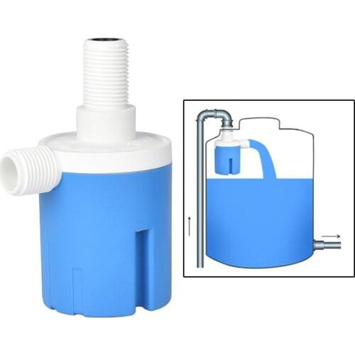 1/2" Full Automatic Plastic Water Level Control Valve Tower Tank Float Valve