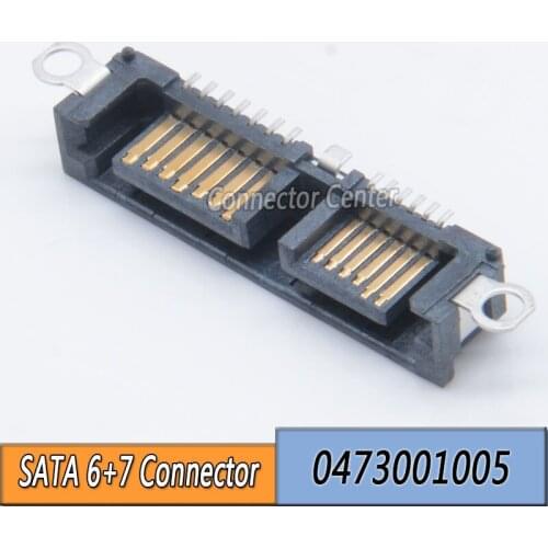 SATA 6+7 13PIN Connector For Molex Male SMD 0473001005