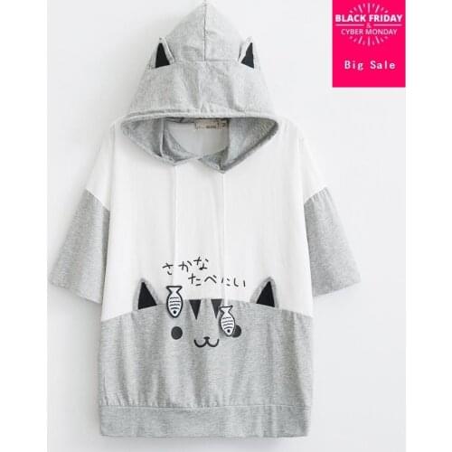 Vinieer Women's Hooded T-shirts