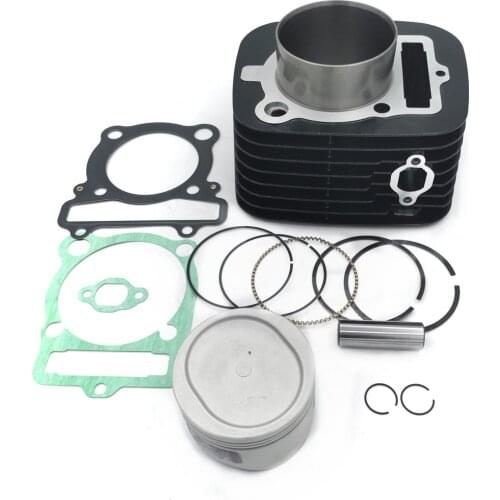 83mm Bore Motorcycle Cylinder Sleeve ATV Cylinder Piston Gasket Kit For Yamaha Big Bear 400 4x4 IRS Hunter Cylinder