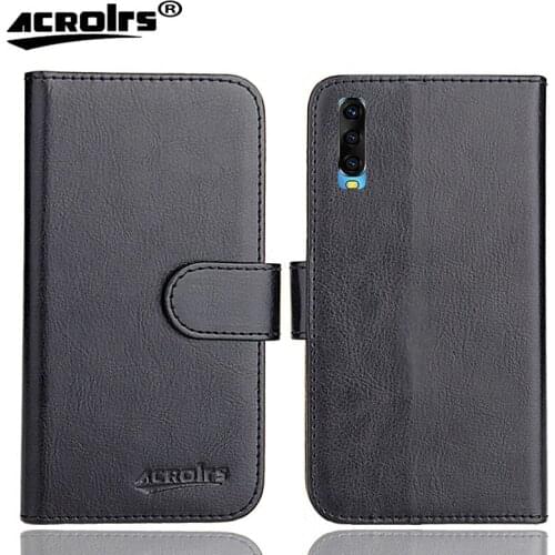 XGODY A90 Case 6.53" 6 Colors Flip Fashion Soft Leather Crazy Horse Exclusive Phone Cover Cases Wallet