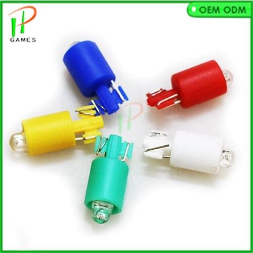 20 pcs DC12V LED light, green, blue, white, yellow, and red for arcade push button, arcade game machine parts