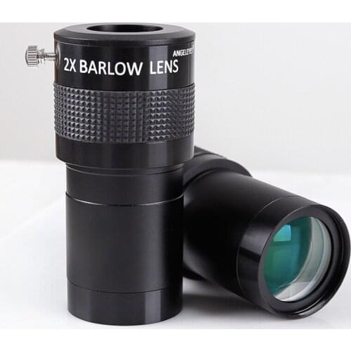 Angeleyes 2inch 2X Barlow Lens Telescope Eyepiece Accessory