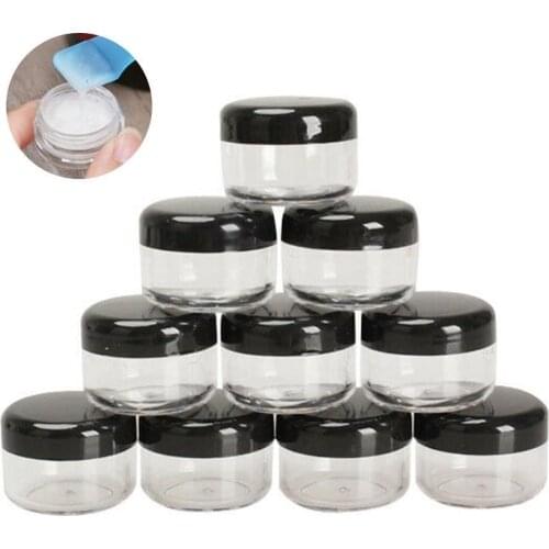 1pcs 5g Empty Cosmetic Jars Jars Of Cream Jars For Cosmetic Refillable Plastic Empty Cosmetic Jar Lotion Cosmetic Container
