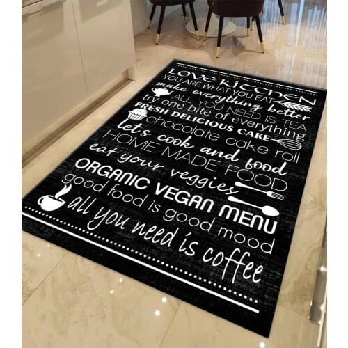 SERESSTORE BrandHome Kitchen Rug Non-Slip Base Soft Texture