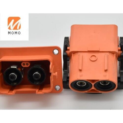 Electric vehicle male female 2 pin high voltage automotive connector