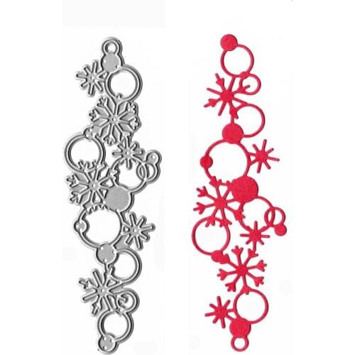 Christmas Cutting Die Border Cut Die Mold Scrapbooking DIY Craft Supplier New Arrival Troqueles Knife Mould Troqueles Metal Dies