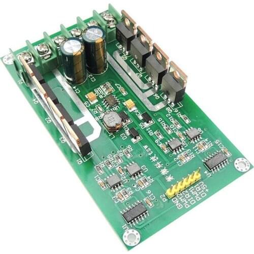 H-Bridge DC Dual Motor Driver PWM Module DC 3~36V 15A Peak 30A IRF3205 High Power Control Board for Arduino Robot Smart Car Reta
