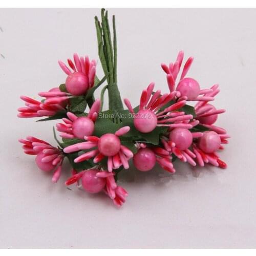 2CM artificial floral foam big pearl stamens,diy bouquet arrangement accessories,decoration garland hair,candy box,scrapbooking