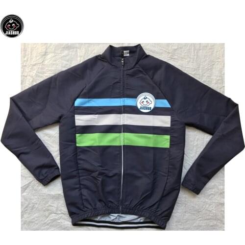 New Classical Style RACE Team MOUNTAIN / ROAD PRO Windproof Long Sleeves Cycling Jersey JIASHUO Customized