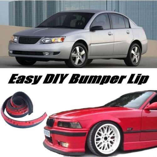 NOVOVISU Bumper Lip Deflector Lips For Saturn Ion 2003~2007 Front Spoiler Skirt For Car Tuning / Body Kit / Strip