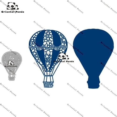 New Dies 2020 Camper Van Metal Hot Air Balloon Dies diy Dies photo album cutting die Scg new die for cut Stecil alina