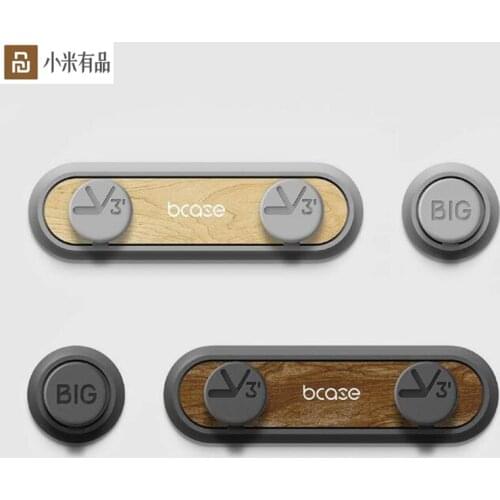 Whole sale Youpin Tup2 USB Cable Storage Wired Organizer Magnetic Absorption Clip Holder Office home Desk Cable Organizer