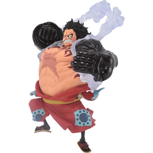 BANDAI Banpresto Original Monkey D. Luffy Figure KOA Anime Model Doll Toys Gifts