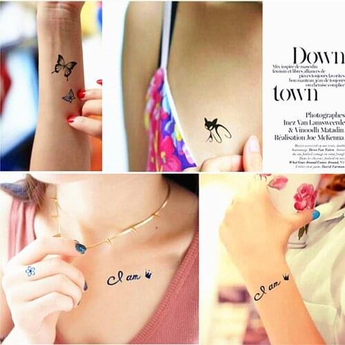 Single product men and women tattoo stickers Fashionable decoration home stickers waterproof body painting cover stickers