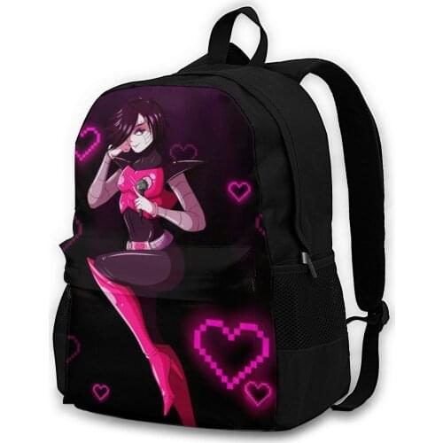 Undertale Backpacks Polyester Summer Female Backpack Lightweight Modern Bags