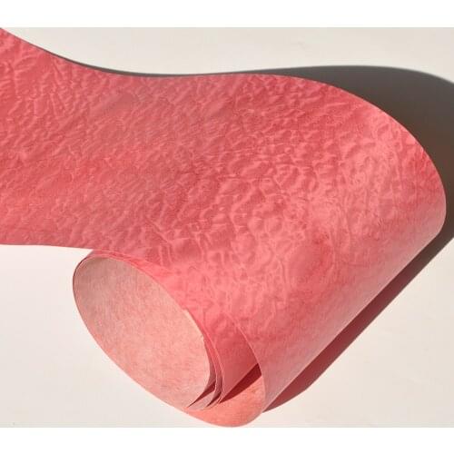 Rose Red 250x15CM Table Veneer Flooring Furniture Natural Material bedroom chair table Skin