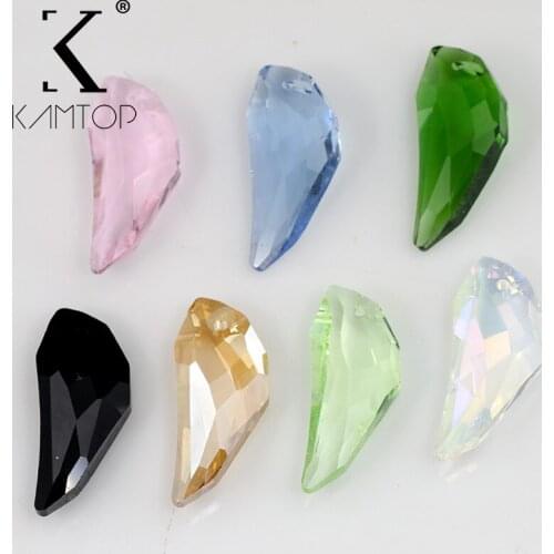 Glass crystal 30mm spike pendant male necklace male female pendant couple accessories pendant beads 10pcs/lot