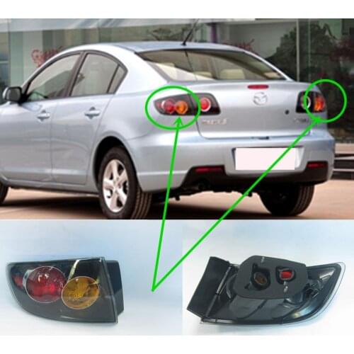 Car accessories body parts outer tail lamp for Mazda 3 2004-2010 BK sedan