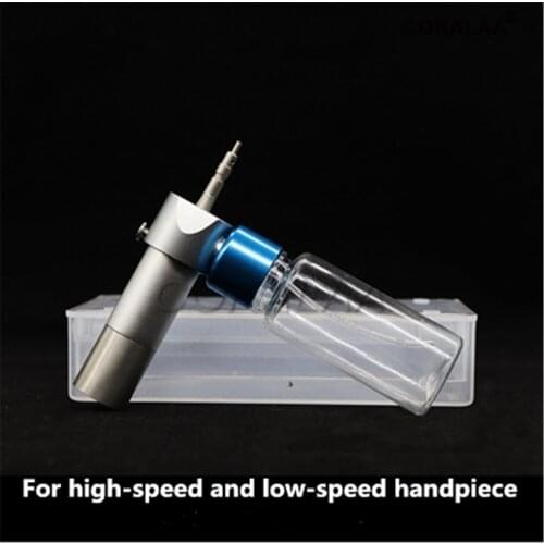 COKALAA Dental 2 in 1 Cleaning oiler high speed handpiece and low speed handpiece Special-purpose Oil lubrication unit injector