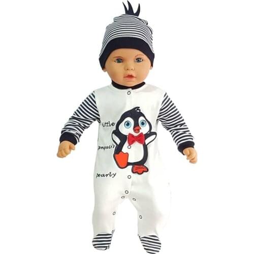 Cute Penguin Bruised Baby Rompers