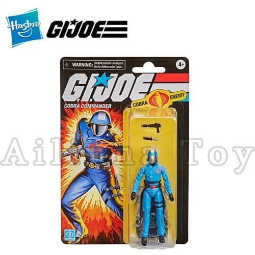 Hasbro G.I.JOE 3.75inch(10cm) Original Action Figure Cobra Commander Anime Collection Movie Model For Gift Free Shipping
