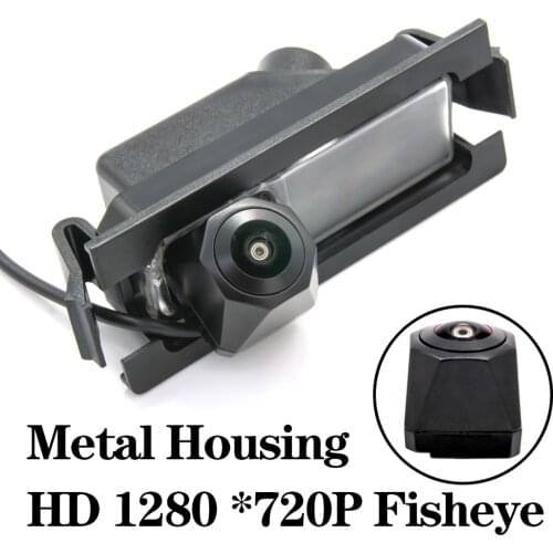 HD 1280*720 Fisheye Metal Housing Car Rear View Camera For Hyundai Elantra GT/I30 Hatchback Accent/Solaris/Verna (RB) Hatchback