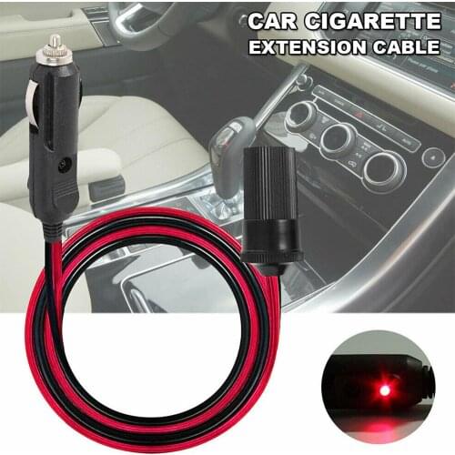 16ft Car Cigarette Lighter Socket Extension Cable Heavy Duty 12v