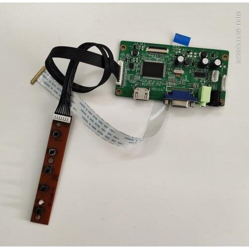 Kit for B156XTK02.0/B156XTK02.1 1366x768 40pin EDP VGA HDMI Panel LCD LED Controller Board Monitor LVDS Screen Display 15.6"