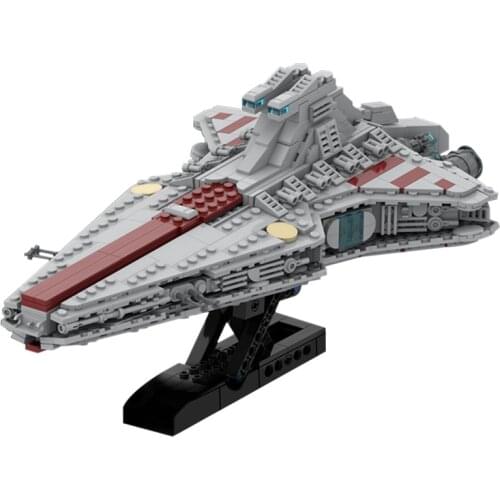 Venator Class Republic Attack Cruiser Micro Star Destroyer Compatible Plan Wars Blocks Toys Gifts