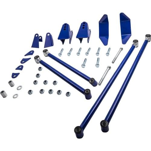 Triangulated Suspension 4 Link Kit 4x Bars for Chevrolet S10 1994 95 96 97-2004