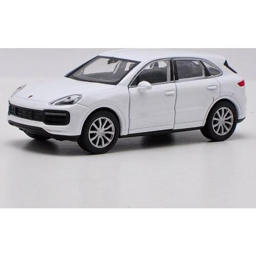 WELLY 1:36 Porsche Cayenne Turbo Alloy Car Model Machine Simulation Pull-back Vehicle Collection Toy Children Gift Collection
