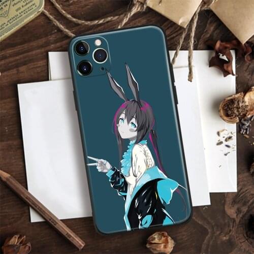 Amiya Arknights Soft Silicone Tempered Glass Phone Case Cover Shell For iPhone SE 6 6s 7 8 Plus X XR XS 11 12 Mini Pro Max