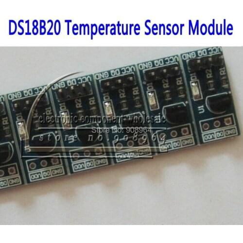 Wholesale 50pcs/lot New DS18B20 module Temperature Measurement Sensor Module