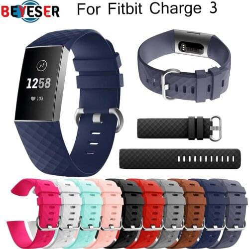 Original for Fitbit Charge 3 Strap sport Replacement Accessories for fitbit Charge 4 watch band with buckle bracelet Wristband